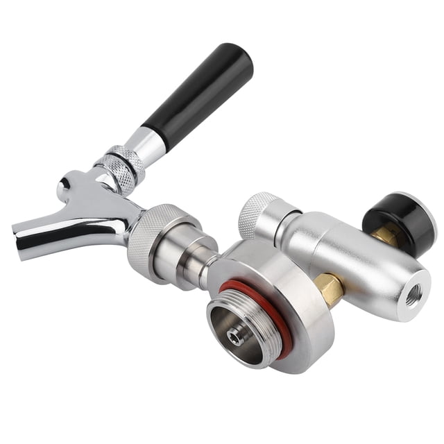 Proyecto de barril de barril de cerveza, dispensador de grifo de acero inoxidable para grifo de lanza de cerveza para mini cultivador de cerveza de barril 2L/3.6L/4L, dispensad Cocina Fugacal NO