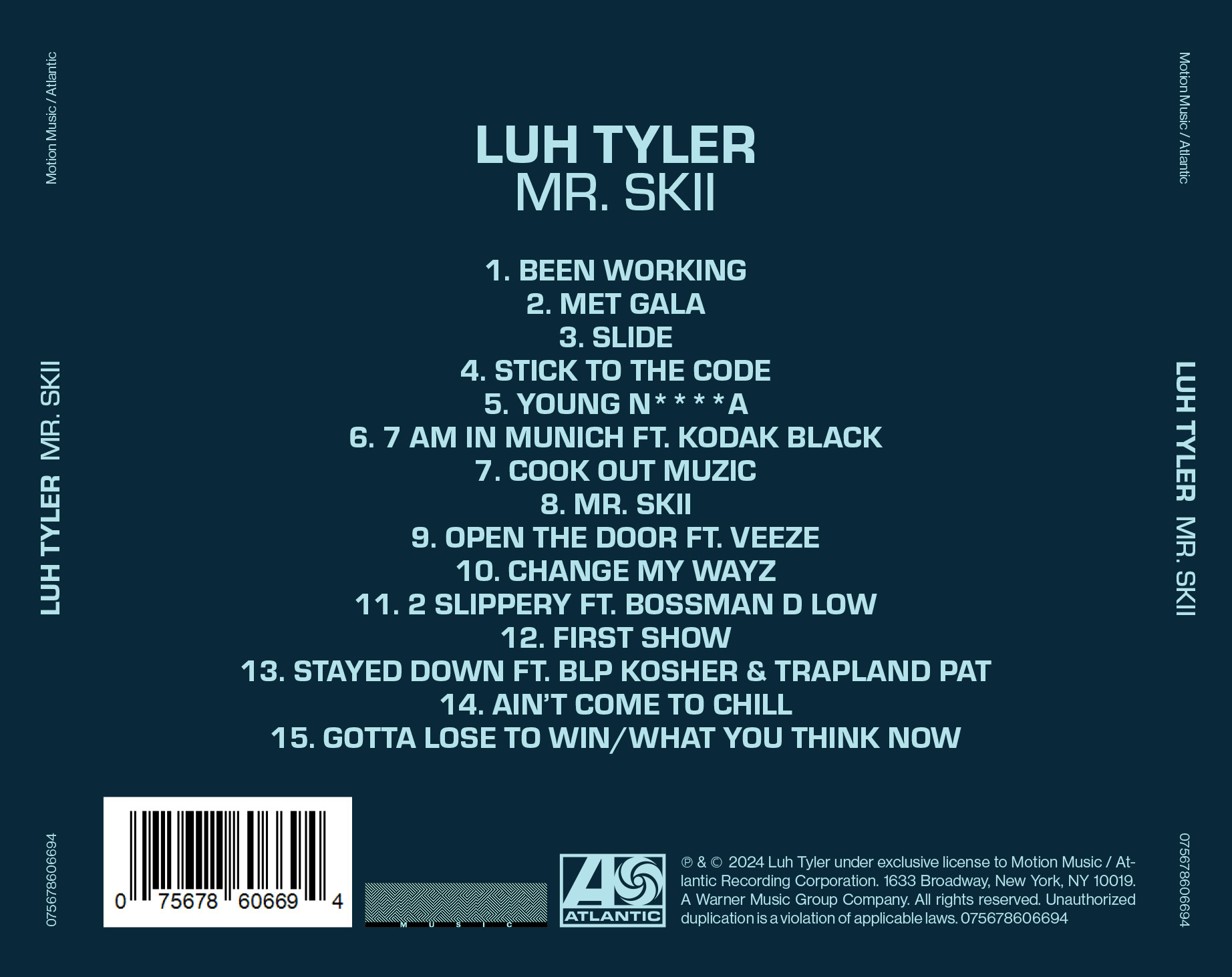Luh Tyler - Mr. Skii - Music & Performance - CD