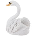 thumbnail image 4 of Synthetic Resin Swan Sculpture, Lifelike Garden Ornament For Vibrant  Peaceful Outdoor Spaces, 4 of 6