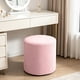 thumbnail image 5 of Stretch Round Stool Cover Soft Fabric Waterproof Round Ottoman Slipcover Washable Protector For Vanity Bedroom Living Room And Home Daily Use, 5 of 6