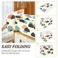 thumbnail image 2 of Yayeee Collapsible Cube Storage Bin with Lid Fabric Closet Decorative Basket with Handles, Simple Clouds, 2 of 7