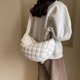 thumbnail image 5 of Bolso Hobo Bandolera Hinchado para Mujer Bolso Compras Con Bandolera Acolchado Con Burbujas (blanco), 5 of 9