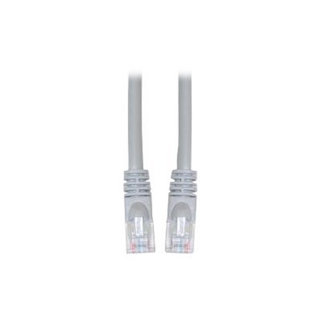 CableWholesale.com - Câble Patch - RJ-45 (m) à RJ-45 (m) - 14 Pieds - UTP - CAT 6 - Moulé, Strié - Gris