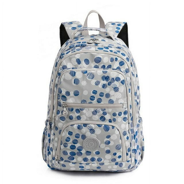 2022 New Multi Pockets College Students Backpacks Colorful Print Oxford Waterproof Travel Bags Large Capacity Laptop Rucksacks