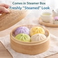 thumbnail image 7 of YZEGDCH Soft Squeeze Decompression Dough, Giant Glitter Dumpling, Giant Dumpling, Mega Rainbow Dumplings, Large Stress Relief Sensory Ball for Adults & Teen, Anxiety Relief Fidget(With Steamer), 7 of 7