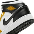 thumbnail image 6 of Big Kid's Jordan 1 Mid Yellow Ochre/Black-White (DQ8423 701) - 6.5, 6 of 8