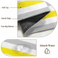 thumbnail image 6 of 5'x8' Area Rugs, Yellow Grey Indoor Outdoor Area Rug for Living Room Bedroom, Farmhouse Watercolor Modern Geometric Washable Bathroom Rugs Kitchen Floor Carpet Mats Home Decor Aesthetic, 6 of 8