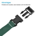 thumbnail image 3 of 1x98 Inch Utility Strap with Buckle Polyester Belt for Packing (Light Green), 3 of 5