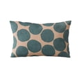 thumbnail image 5 of Plutus Brands Blue Plutus Dots Luxury Throw Pillow 26 in x 26in, Double Sided 26" x 26", 5 of 9