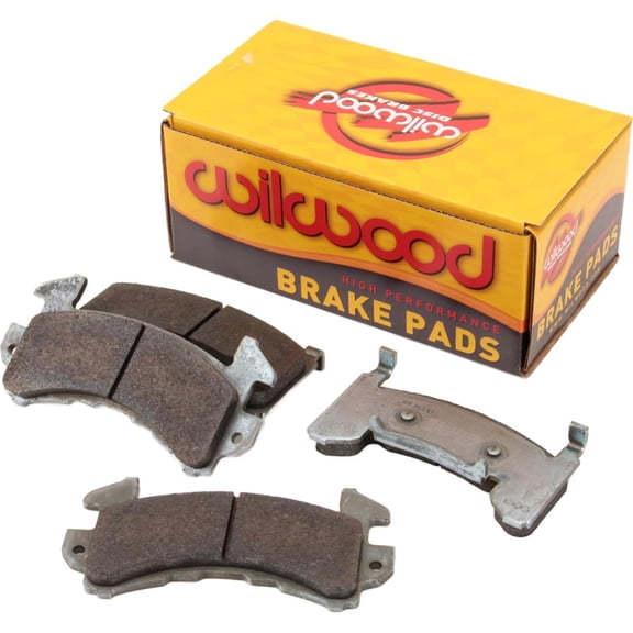 Wilwood 150-12250K D154 PolyMatrix BP-40 Brake Pad Set, GM Metric