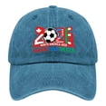 thumbnail image 3 of Partheme 2026 Soccer Fan Baseball Cap , USA Canada Mexico Inspired Embroidered Cotton Hat , Adjustable Game Day Sports Cap, Gray, 3 of 3