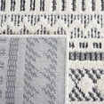 thumbnail image 6 of SAFAVIEH Alamo Curtis Geometric Area Rug, Charcoal/Ivory, 5'3" x 7'6", 6 of 8
