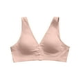 thumbnail image 7 of SCSAlgin Bras for Older Women Comfort Soft Breathable Bra Wireless Front Closure Bras, 7 of 7