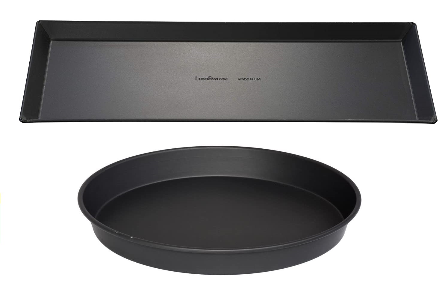 LloydPans Kitchenware 14inch Deep Dish Pizza Pan Stick Resistant,and