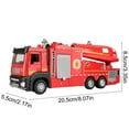 thumbnail image 5 of Vggrvlo Construction Truck Vehicle Toy Fire Engine Vehicles in Carrier Truck Made with Sturdy PEVA Toys for 1 Year Old, 5 of 6
