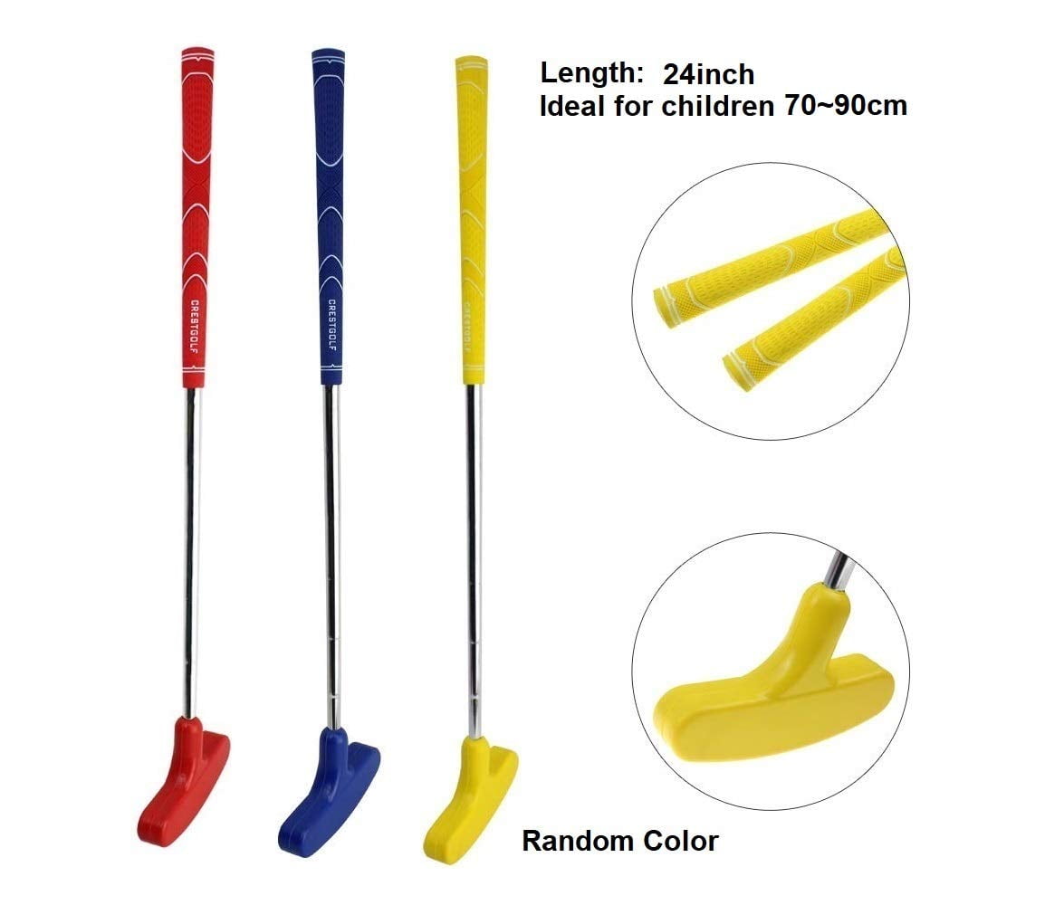 POSMA KGC01024A 24" 3PCS Two Way Junior Golf Putter Kids Putter Rubber