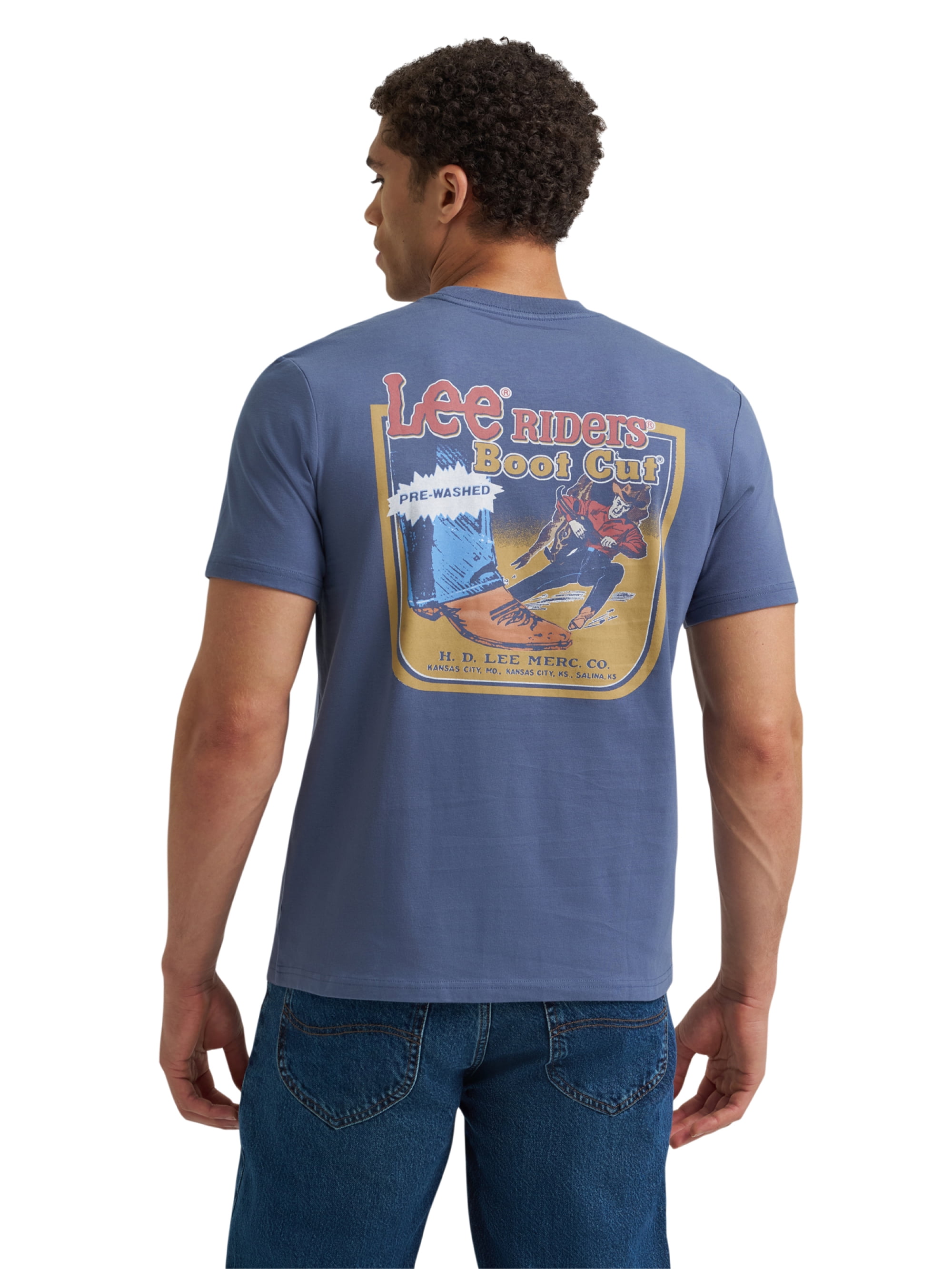 Lee Men's® Short Sleeve Graphic Pocket Tee, Sizes S-3XL