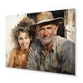 thumbnail image 2 of Designart "Family Portrait Capturing Cuban Life" People Metal Wall Art Prints, 2 of 5