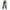 Blue, variant on SXcggal Kids Girls Jeans Distressed Elastic Waist Baggy Denim Wide Leg Pants Trousers Cute Loosw Cozy Girl Trousers