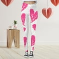 thumbnail image 2 of Tosmy Leggings For Women Women's Valentine's Day Casual Print Love Yoga Pants Leggings Yoga Pants For Women, 2 of 4