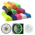 thumbnail image 1 of 72pcs Bike Motorcycle Wheel Spoked Protector Skin Covers Pipe For Motocross Bicycle Bike Cool Accessories 24cm, 1 of 5