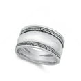 thumbnail image 4 of Promise Ring .925 Sterling Silver Band Jewelry Female Male Unisex Size 10, 4 of 4