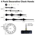 thumbnail image 2 of Mecanismo de movimiento de reloj YONGSHENG Kit de motor de reloj de cuarzo, 2 of 5