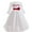 Dress, variant on KAWELL Halloween Scary White Dress Girls Horror Movie Party Long Dress Cosplay Costume for Kids
