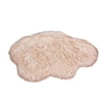 thumbnail image 1 of TIELUTT Imitation Wool Carpet Living Room Shag Carpet Oval Bedroom Machine Washable Floor Mat Throw Rugs for Living Room Popcorn Blanket Area Rug Living Room Decorative Blankets Big Soft Blanket, 1 of 4
