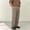 Khaki, variant on Purcolt Palazzo Pants for Men Lightweight Casual High Waist Straight Leg Dress Pants Comfort Loose Fit Golf Trousers for Business Work Office