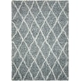 thumbnail image 2 of Nourison Galway Moroccan Shag Grey/Ivory 5' x 7' Area Rug, (5' x 7'), 2 of 6