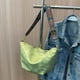 thumbnail image 4 of Bolso bandolera de piel suave para mujer, bolso bandolera grande con correa ancha, bolso bandolera grande de piel, bolso hobo vintage, 4 of 5