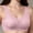 Pink, variant on Women'S Polyester Watermelon Red Nylon Bra Womens Sexy Push Up No Steel Ring Small Chest Adjustable Bra