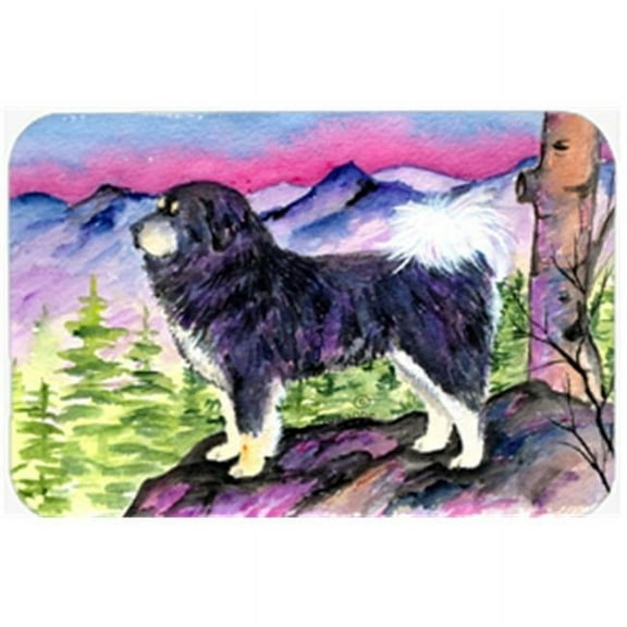 Tibetan Mastiff Mouse Pad & Hot Pad Or Trivet