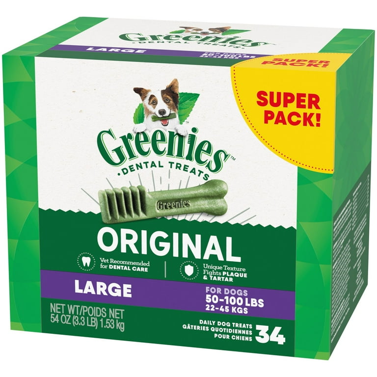 Greenies large 2025 super pack