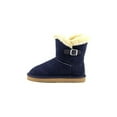 thumbnail image 2 of Style & Co. Women's Tiny 2 Suede Faux Fur Lined Winter Boots Navy 6 Medium (B,M), Winter Boots, 2 of 4