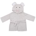 thumbnail image 1 of Baby Hooded Bathrobe Cartoon Bathrobe Infant Cotton Robe Baby Shower Gift, 1 of 9