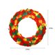 thumbnail image 3 of Corona de puerta de entrada de Pascua con luces de cadena LED | Guirnalda de primavera iluminada | Decoración de plumas de 13x13 pulgadas para puertas de paredes interiores y exteriores | Rosa o, 3 of 7