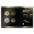 thumbnail image 2 of Dominican Republic 1 Peso - 25 Pesos 4-Coin Set BU, 2 of 4
