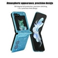 thumbnail image 2 of Allytech Wallet Case for Samsung Galaxy Z Flip 5 5G - Glitter Leather Stand Multiple Cards Holder Shockproof Flip Folio Cover Stand - Skyblue, 2 of 6