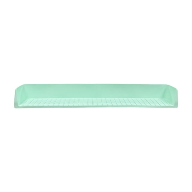 DOLITY Bathtub Splash Guard Bathroom Essentials Secure Attachment with Suction Cups green