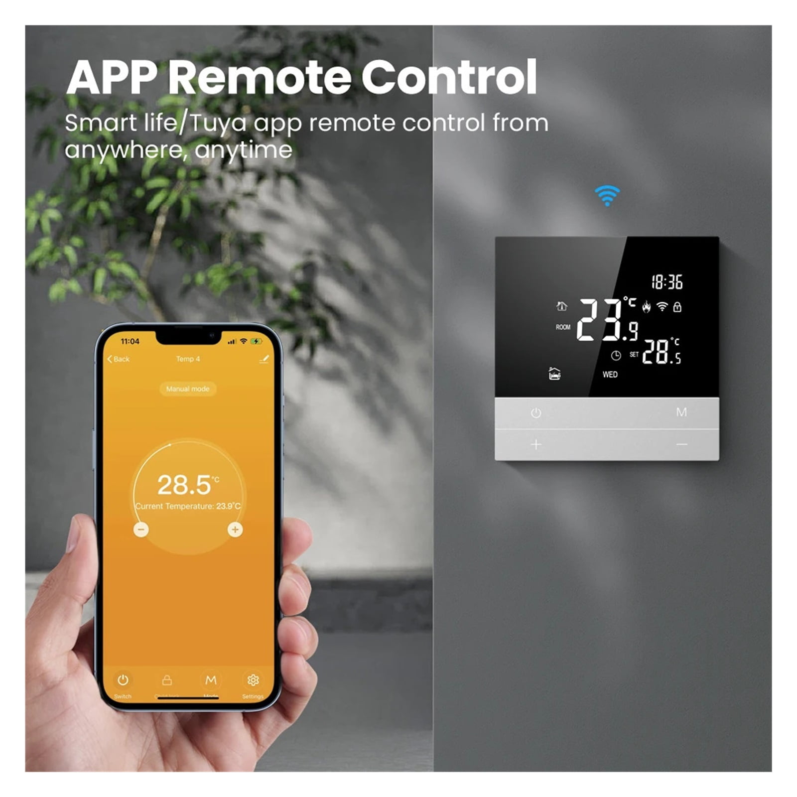 Tuya Smart Thermostat Electric Floor/Heating Water/Gas Boiler Temperature Controller ,Easy Installation