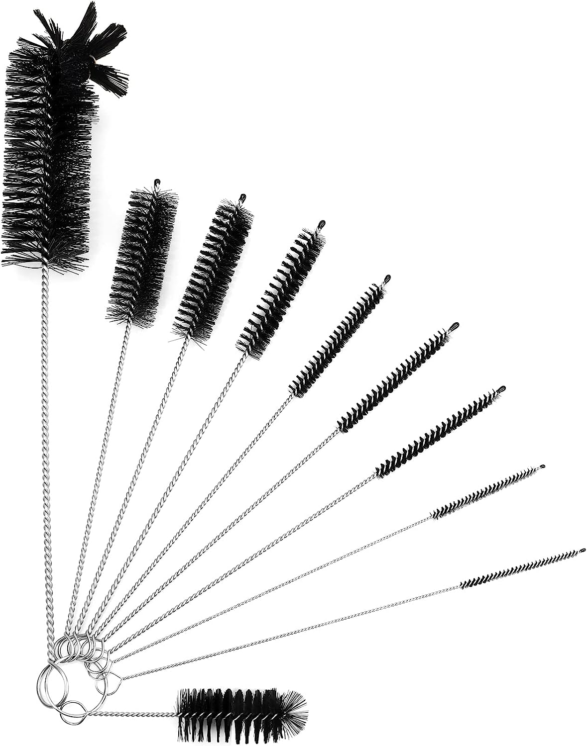 Adove Bottle Cleaner Brush 10pcs,Straw Cleaner Brush Extra Long