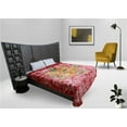 thumbnail image 2 of RIAN Super Soft 6kg Floral Design Blanket for Double Bed (Multi Color) Burburry Red, 2 of 4
