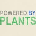 thumbnail image 3 of CafePress - Powered By Plants Light T Shirt - Light T-Shirt - CP, 3 of 4