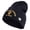 Navy, variant on U.S. Army 1st Cavalry Division Symbol Embroidered 8 Inch Solid Knit Short Beanie Made in USA - Navy OSFM