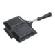 thumbnail image 1 of Sartén de doble cara para hacer sándwiches, desayuno, interior, plancha para panqueques Negro, 1 of 9