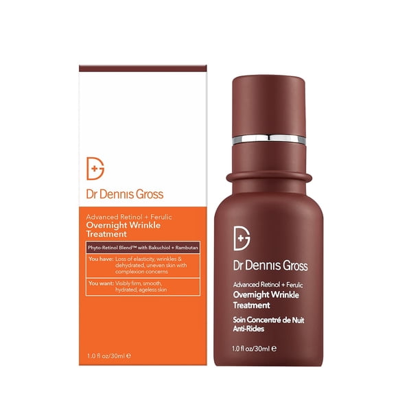 Tratamiento antiarrugas nocturno Dr. Dennis Gross, 30 ml