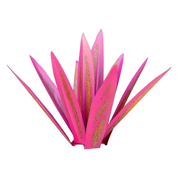 Wovilon Tequila Rustic Sculpture Diy Metal Agave Plant Home Decor Rustic Hand Painted Metal Agave Garden Ornaments Outdoor Decor Figurines Home Yard Decorations Stakes Lawn Ornaments
