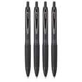 thumbnail image 3 of (2 pack) uniball™ 207 Plus+ Retractable Gel Pens, Micro Point (0.5mm), Black Barrel, Black Ink, 4 Pack, 3 of 8